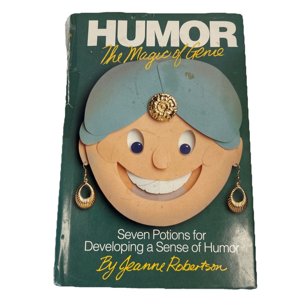 Humor, The Magic of Genie by Jeanne Robertson Signed Hardcover Book Read